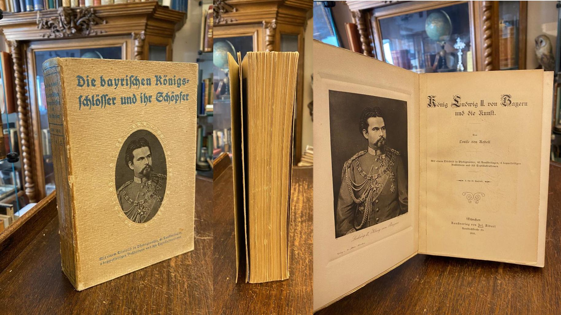 Kobell, König Ludwig II.von Bayern und die Kunst.