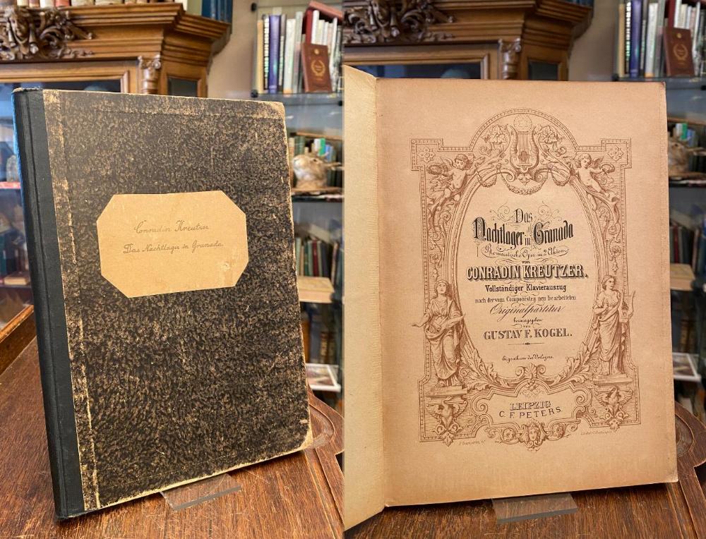 Kreutzer, Das Nachtlager in Granada : Romantische Oper in 2 Akten von Conradin K