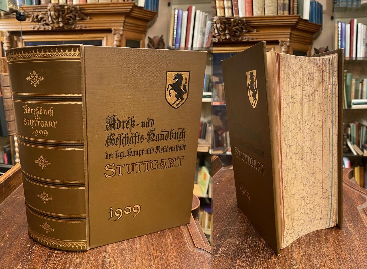Stuttgarter Adressbuch 1909