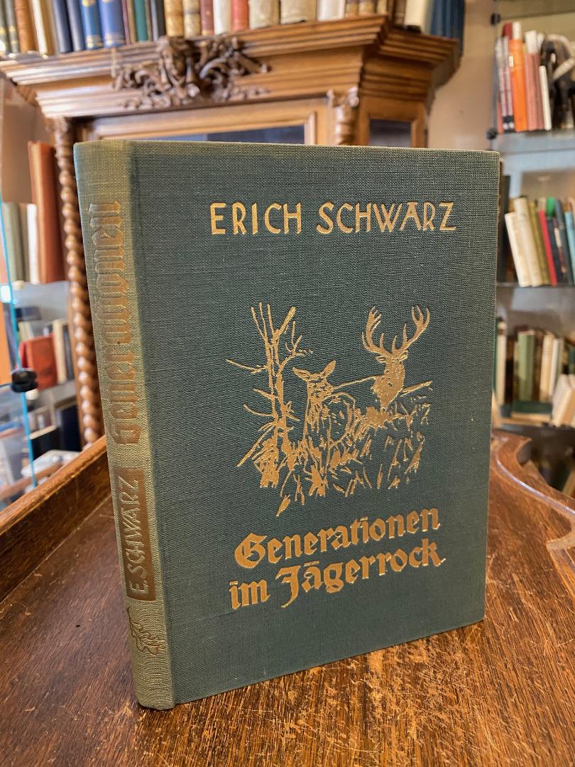 Schwarz, Generationen im Jägerrock.