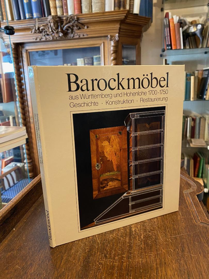 Württembergisches Landesmuseum Stuttgart (Hrsg) / Müller, Barockmöbel aus Württe