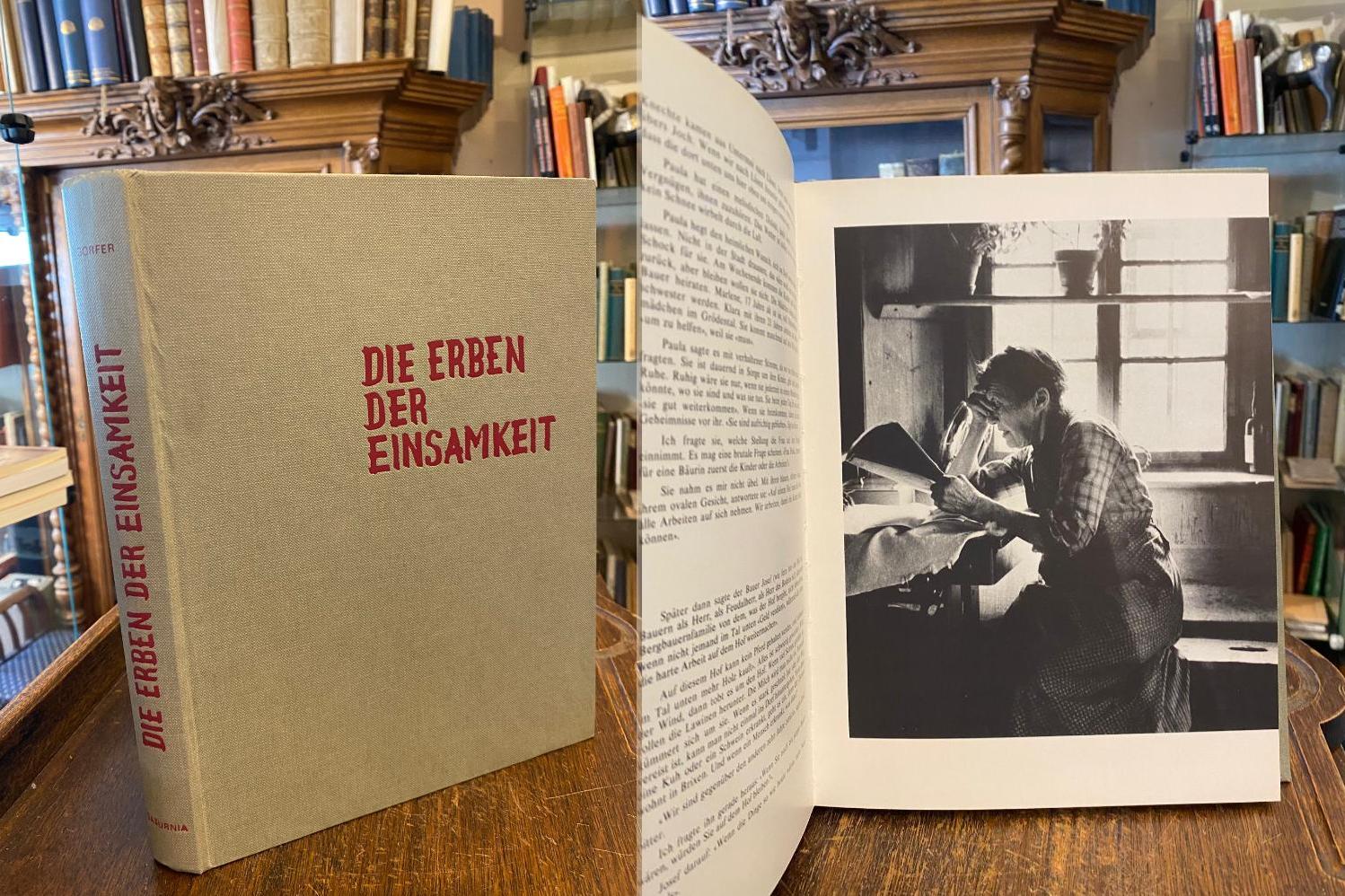 Gorfer, Die Erben der Einsamkeit : Reise zu den Bergbauernhöfen Südtirols.