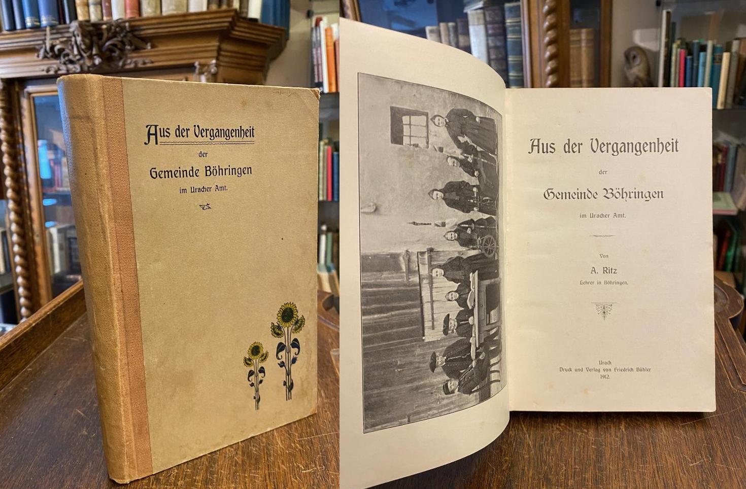 Römerstein. - Böhringen. - Ritz, Aus der Vergangenheit der Gemeinde Böhringen im