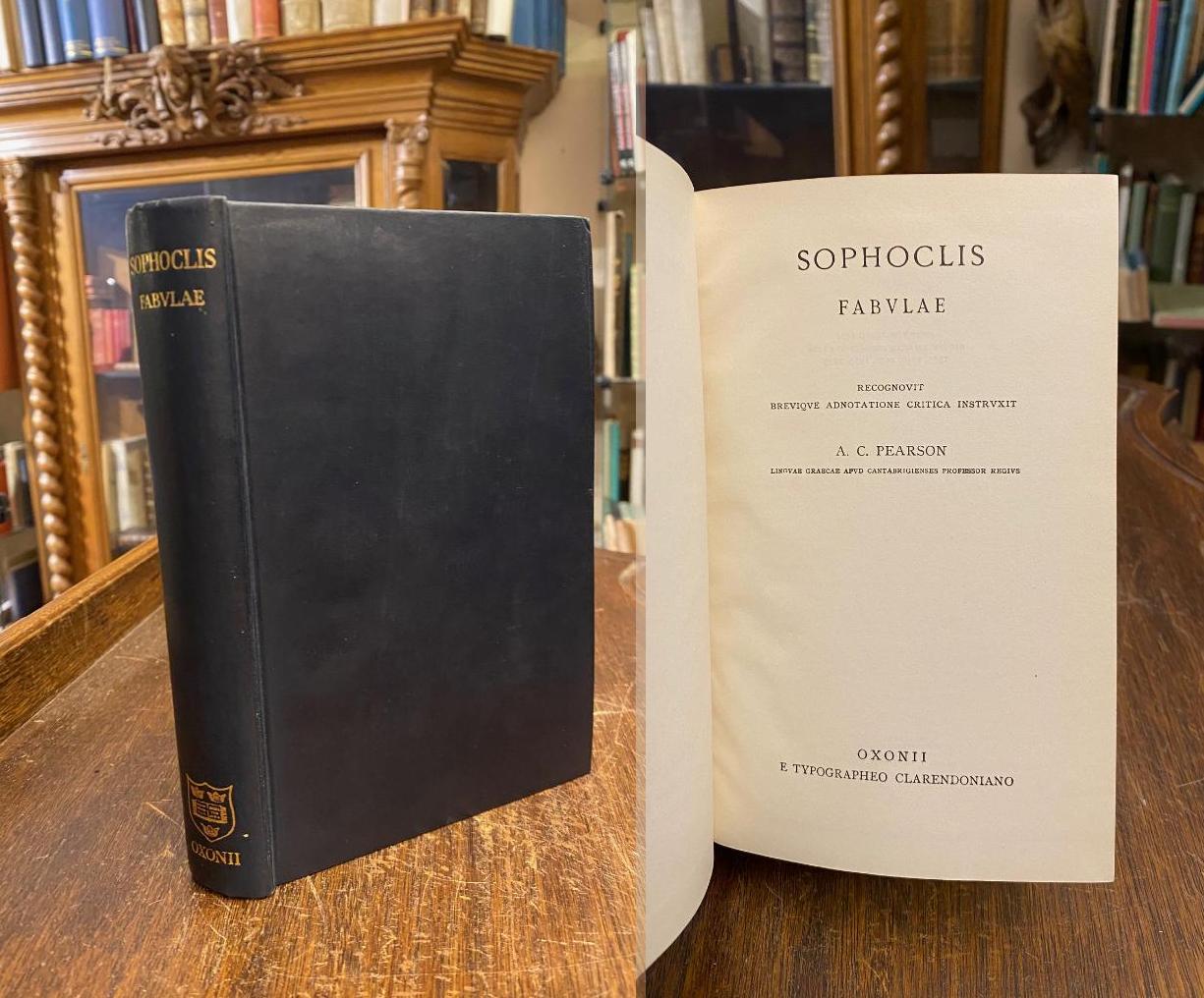 Sophokles (497/496v-406/405v). - Pearson, Sophoclis : Fabulae.