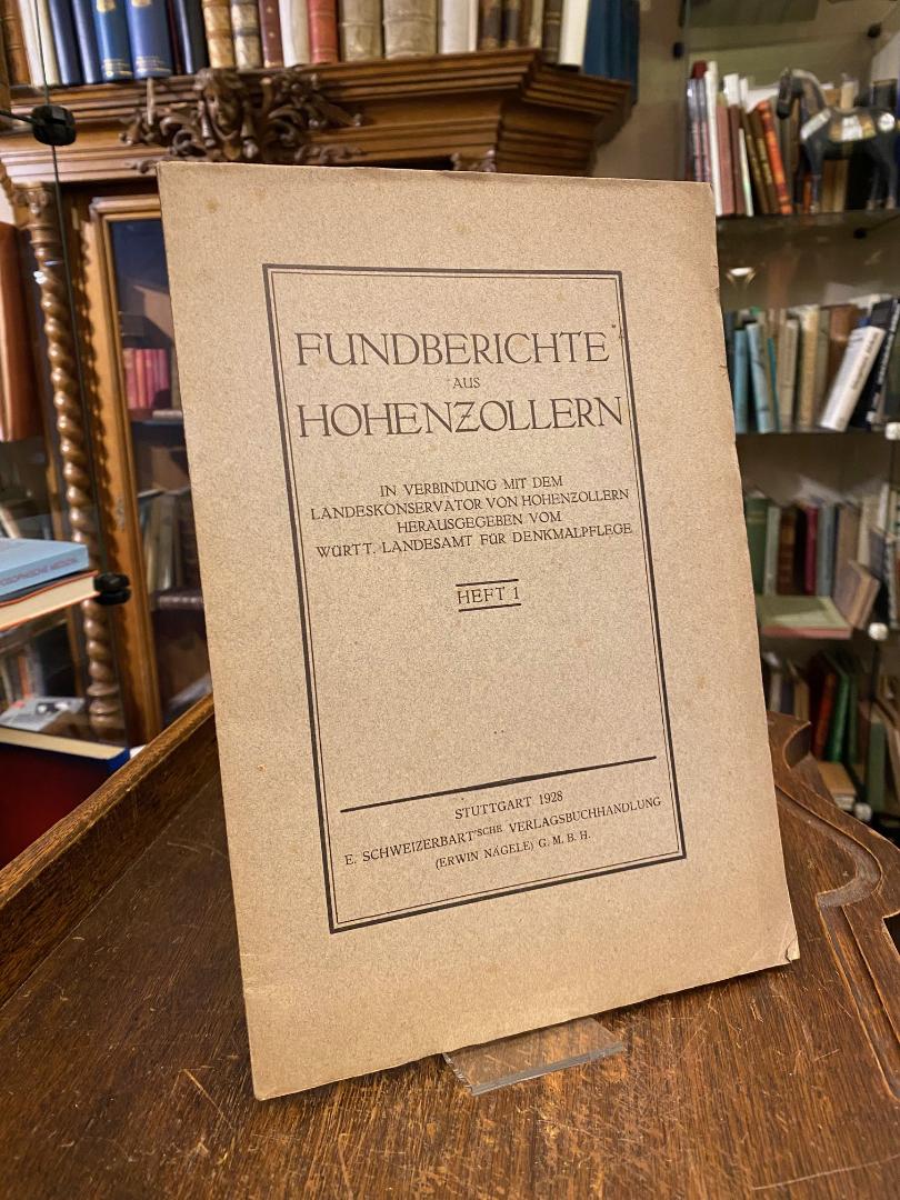 Fundberichte aus Hohenzollern : Heft 1 :