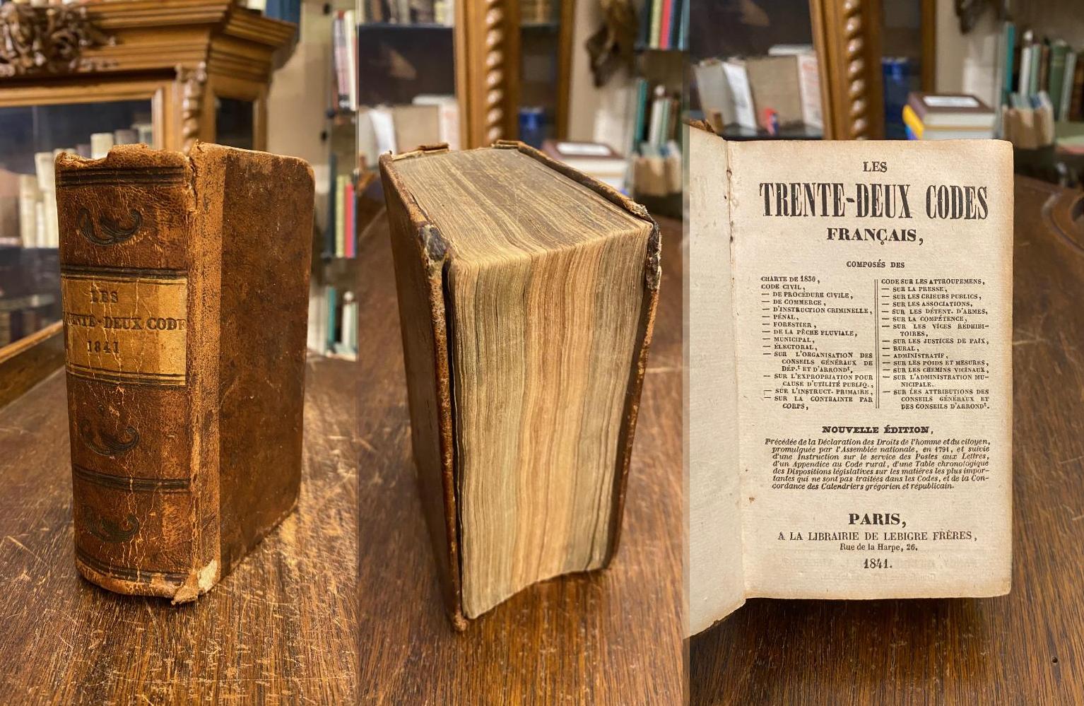Les Trente-Deux Codes Francais : Nouvelle Edition.