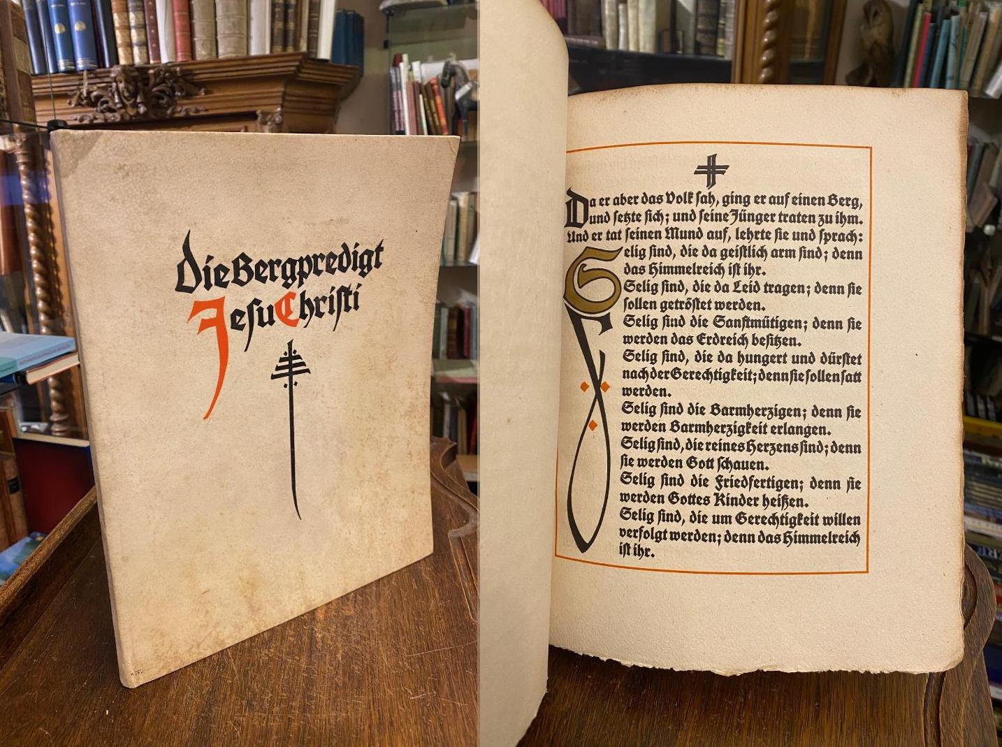 NT. - Matthäus Evangelist / Luther, Die Bergpredigt Jesu Christi in der Luthersc