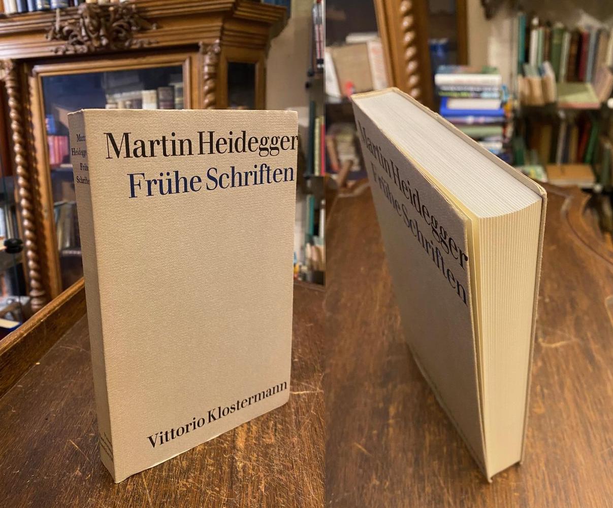 Heidegger, Frühe Schriften.