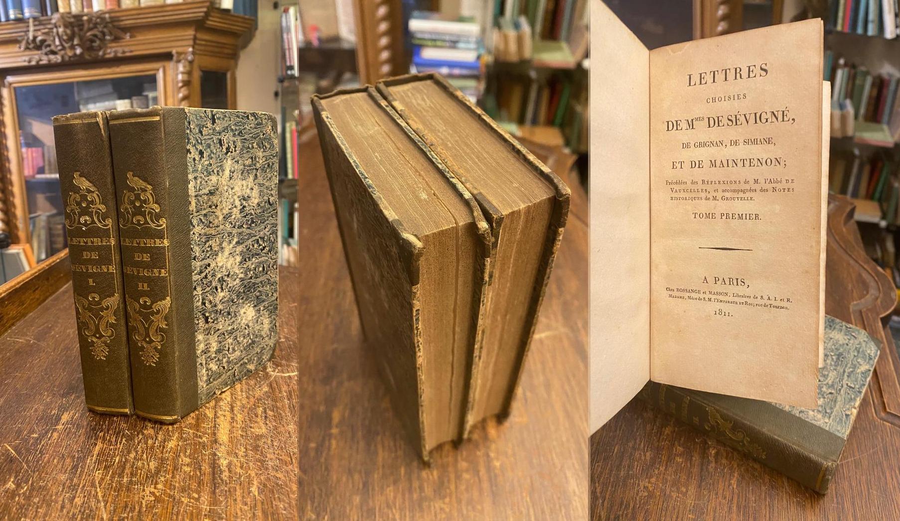 Sevigne, Lettres choisies de Mmes de Sevigne, de Grignan, de Simiane, et de Main