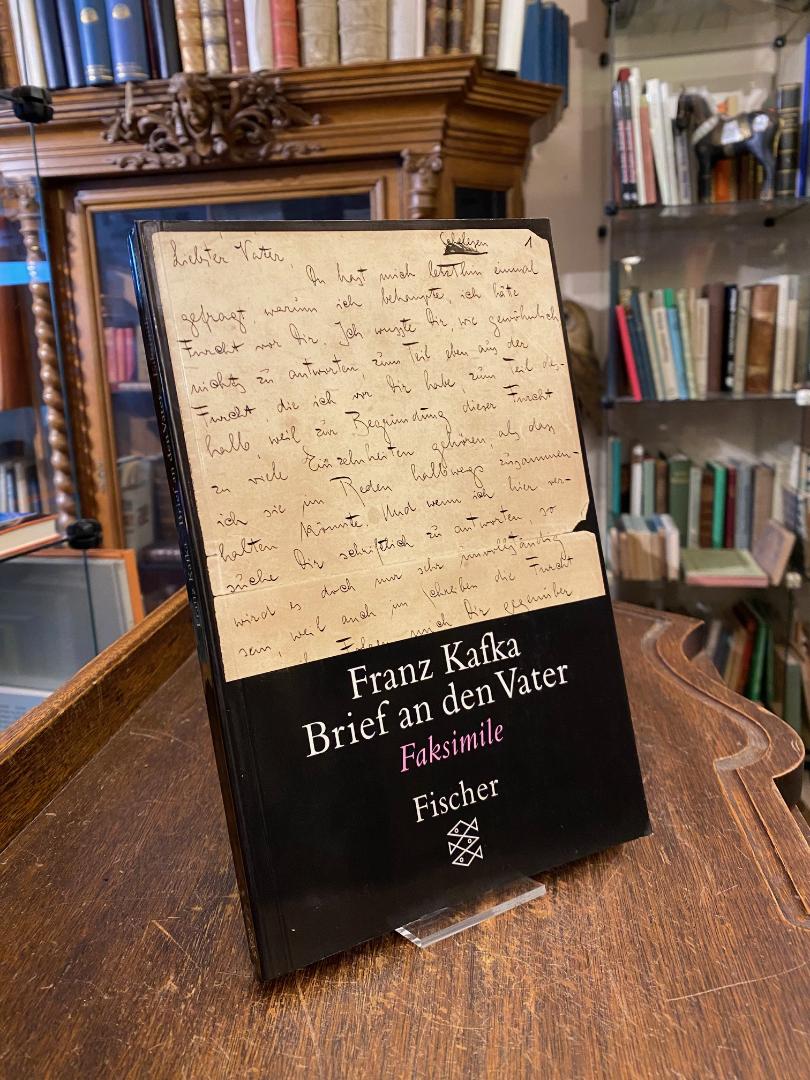 Kafka, Brief an den Vater : Faksimile.