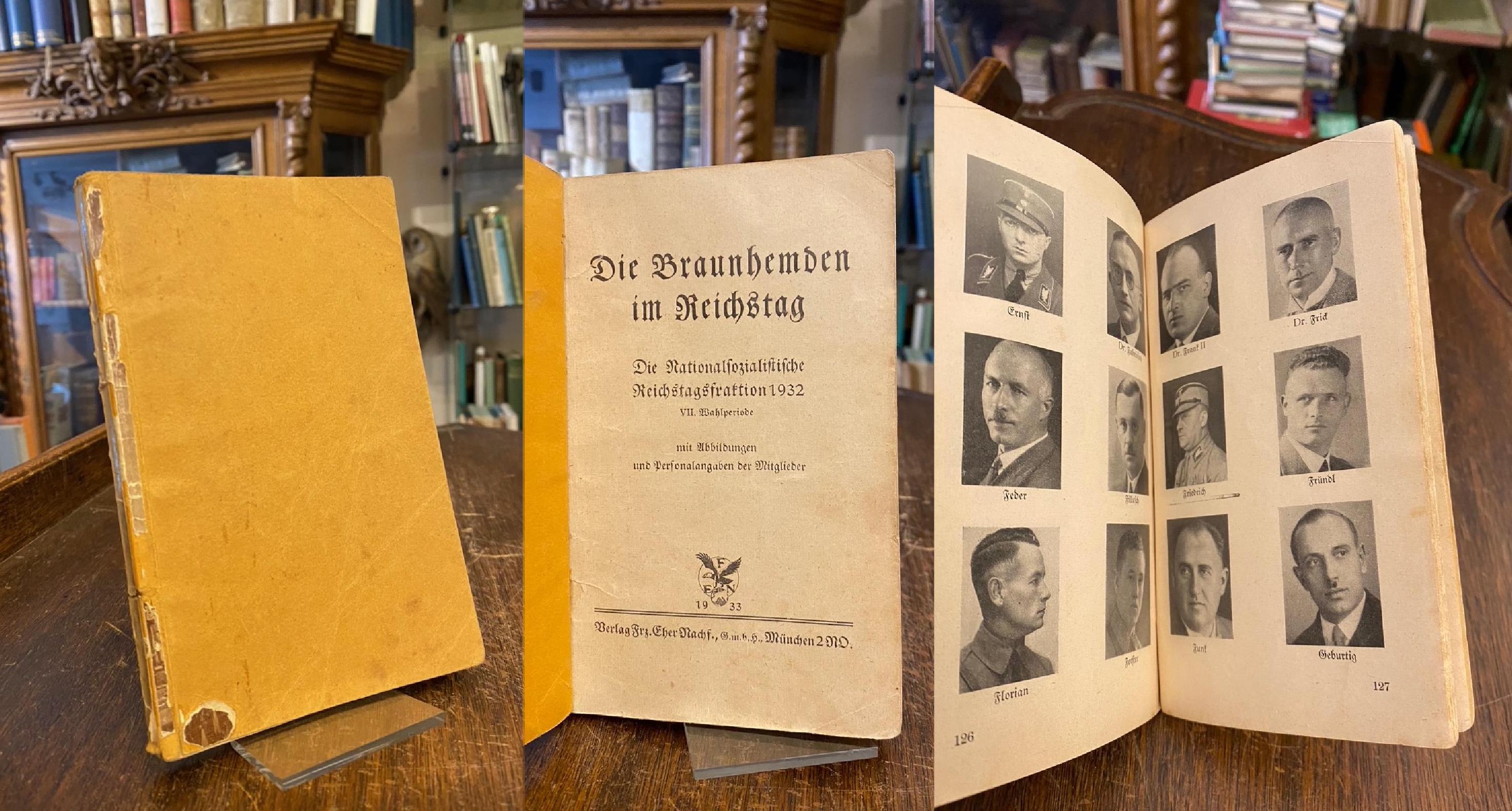 Die Braunhemden im Reichstag : Die Nationalsozialistische Reichstagsfraktion 193