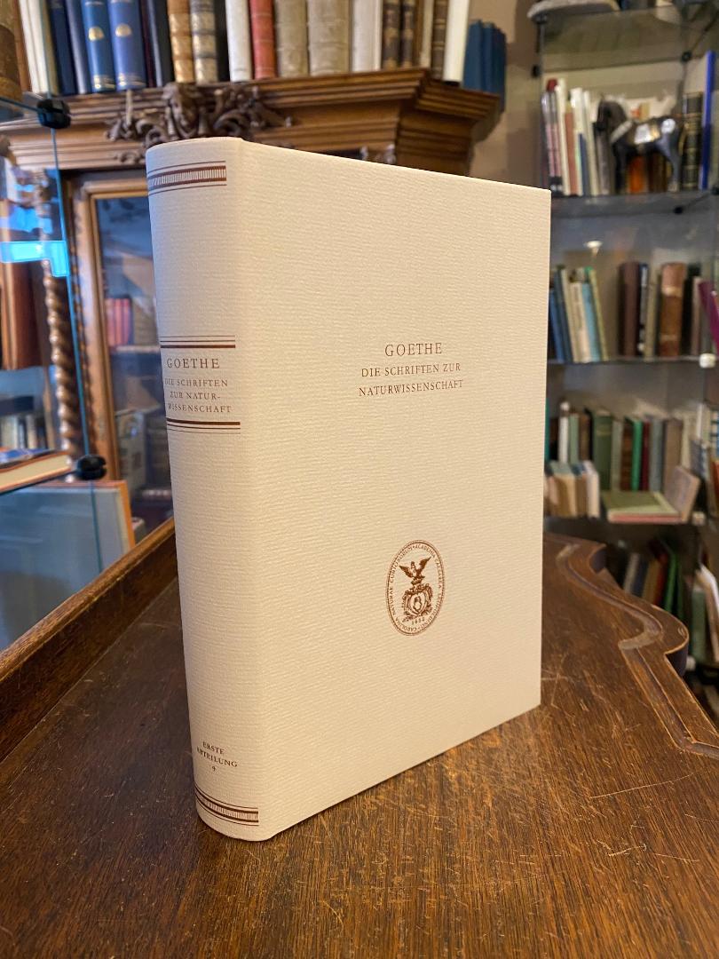 Goethe, Goethe : Leopoldina-Ausgabe : I. Abteilung (Texte); Band 9: Morphologis