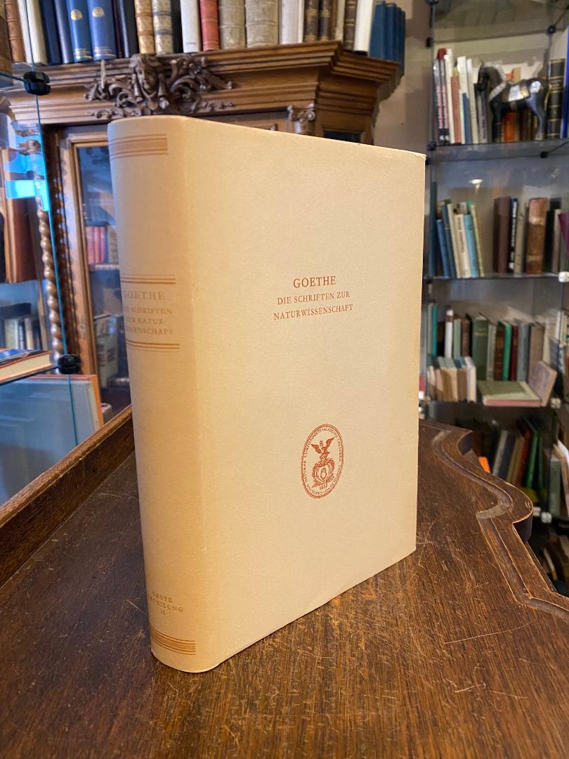 Goethe, Goethe : Leopoldina-Ausgabe : I. Abteilung (Texte); Band 11: Aufsätze,