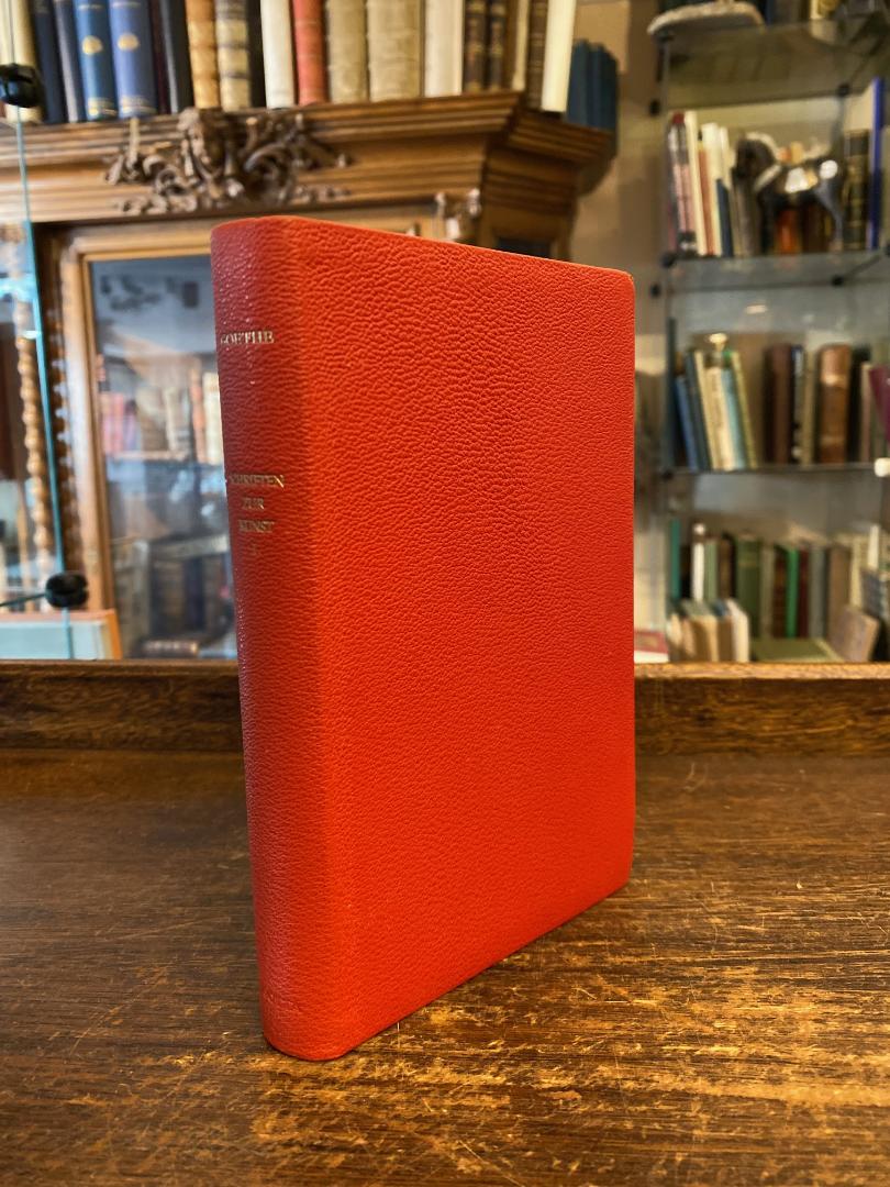 Goethe, Goethe : Schriften zur Kunst I.