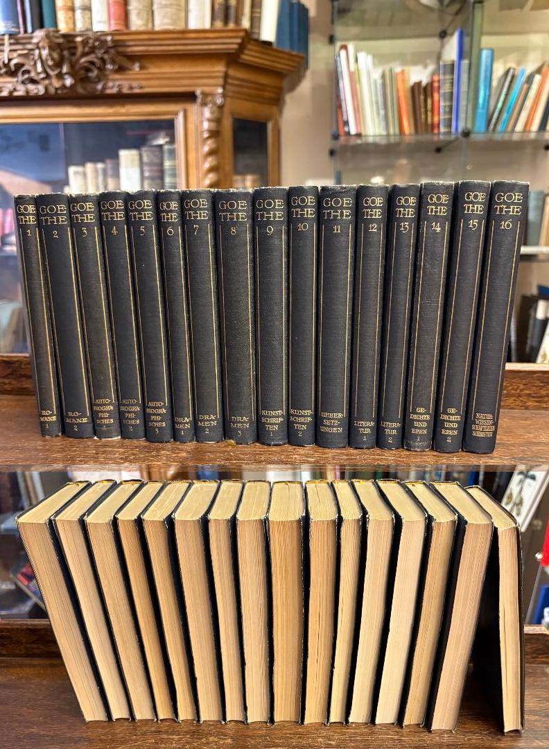 Goethe, Goethes Werke in sechzehn Bänden - Großherzog-Wilhelm-Ernst-Ausgabe : [1