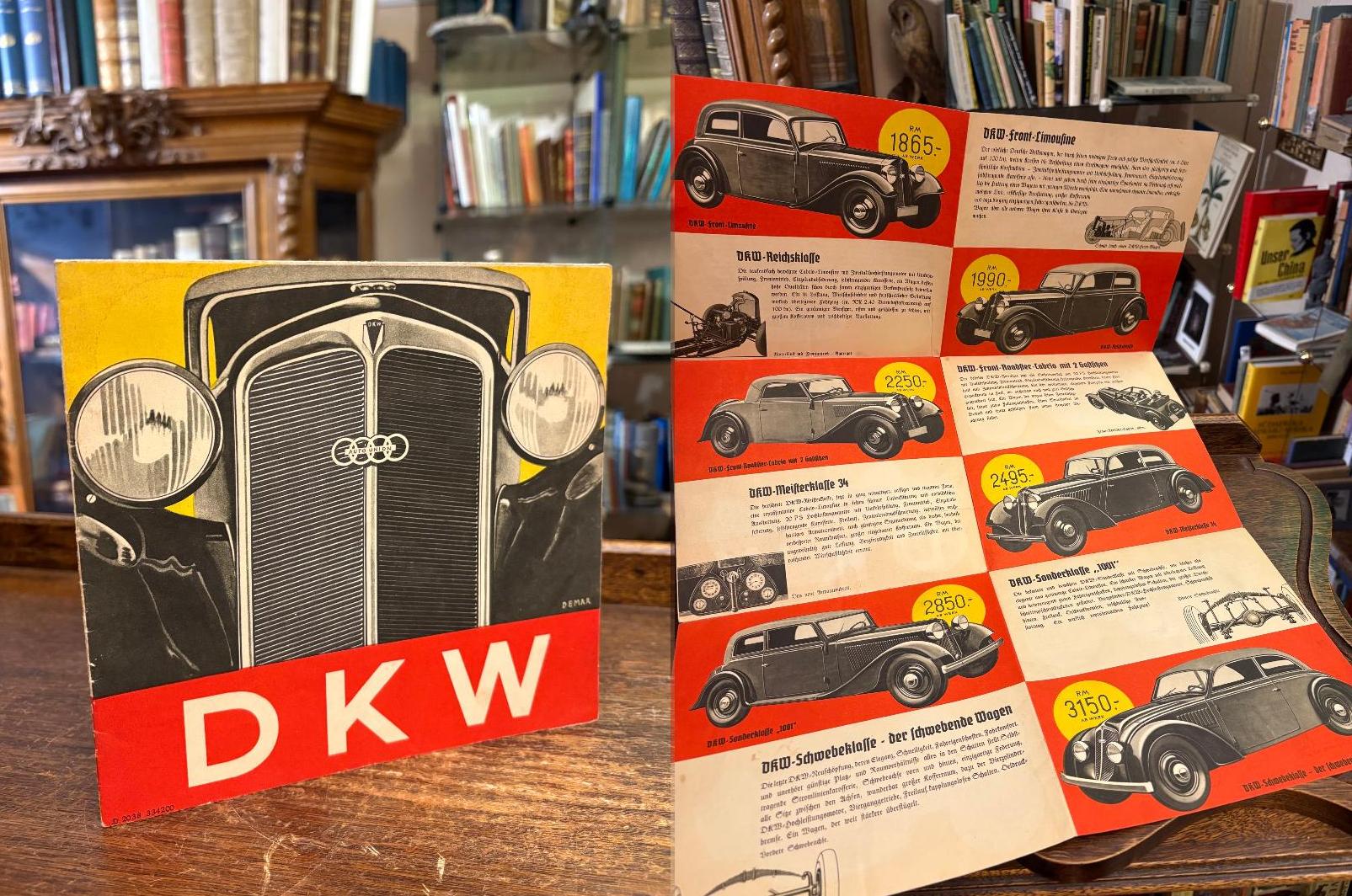 DKW. - Prospekt / Datenblatt DKW :