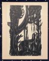 Grieshaber, 'Ruf des Waldes (Deutschland III)' :