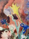 Eichler, 'Blumen in Vase' : farbenfrohes Blumenstilleben :