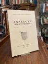 AP 74/1-2. - Commissio Historica Ordinis Praemonstratensis (Hrsg): Analecta Prae